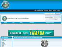 Tablet Screenshot of chicagolandfishing.com